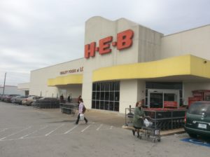 This H-E-B store in Bellaire will be replaced with the grocer's first two-level store in the Houston area. Photo Credit: Ralph Bivins, Realty News Report.